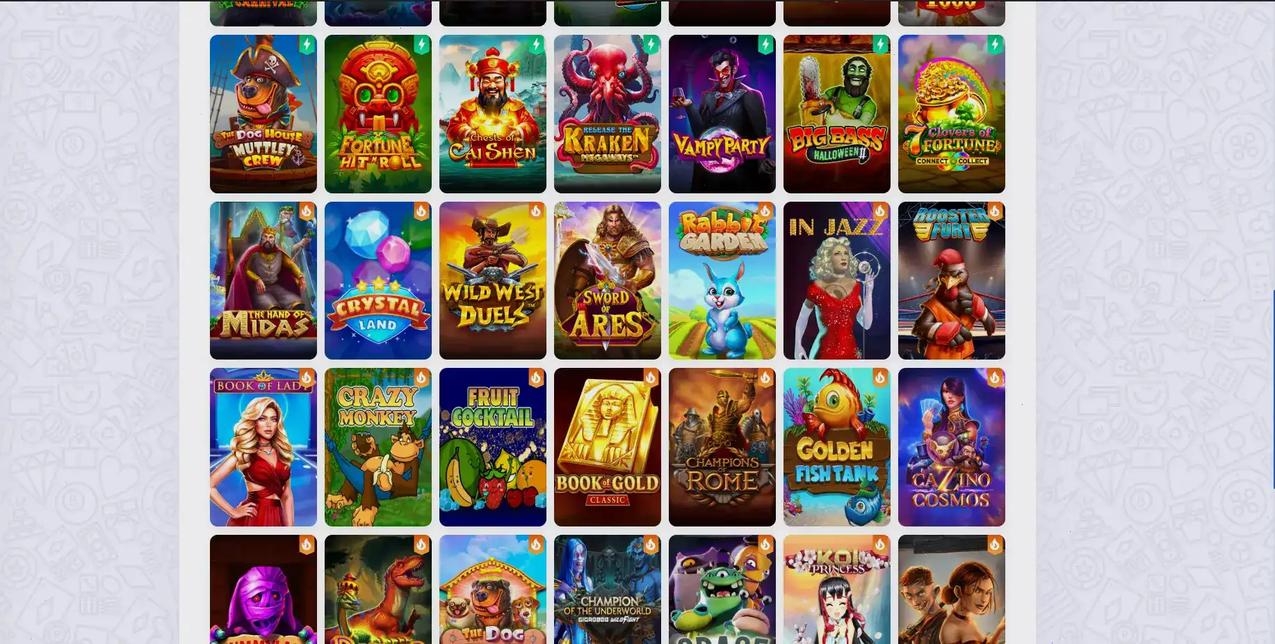 Бонусы Cat casino и фриспины